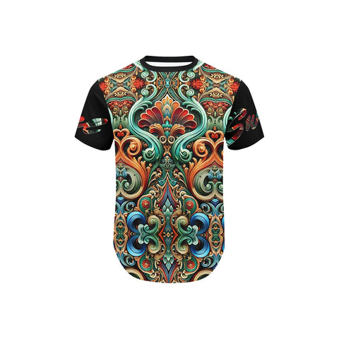 Men's Curved Hem T-Shirt